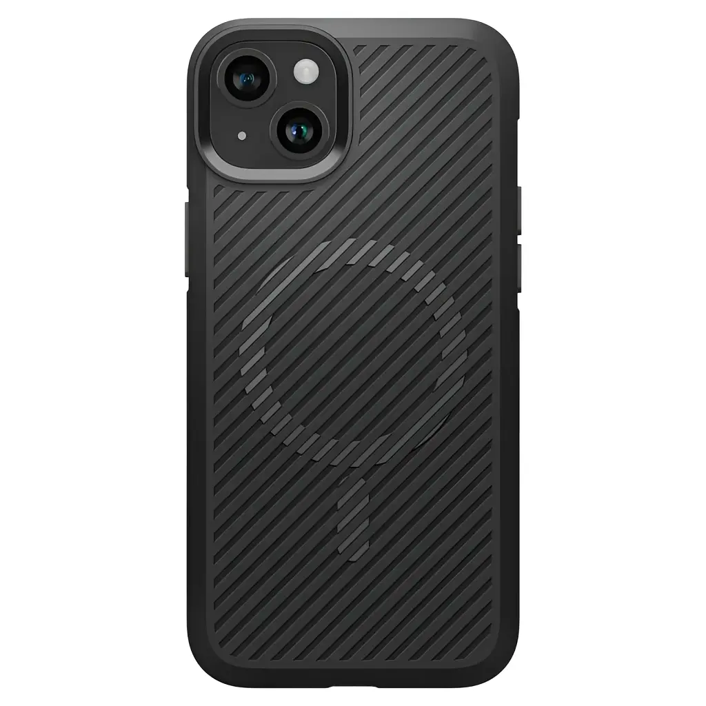 Чохол-накладка Spigen Core Armor MagFit для Apple iPhone 15 Matte Black (ACS06480) - фото 7