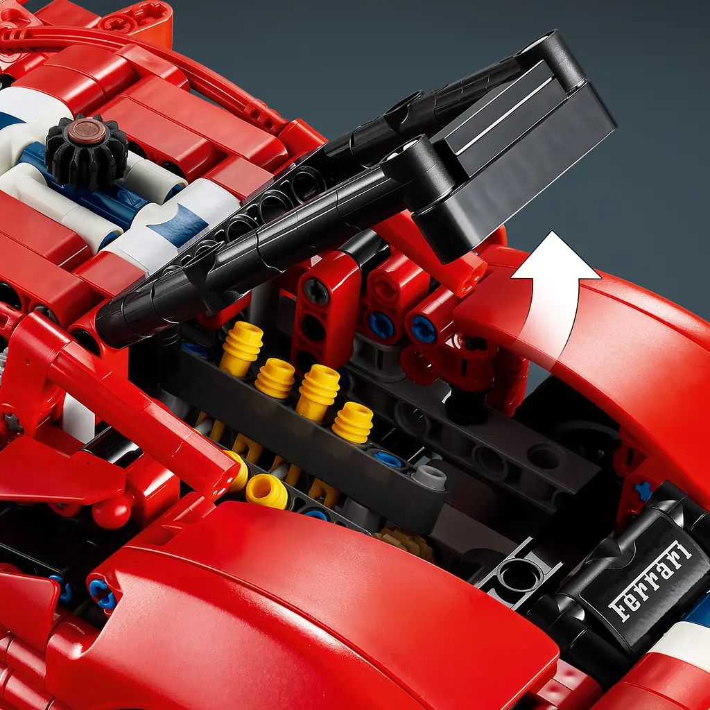 Конструктор LEGO Technic Автомобіль Ferrari 488 Pista 882 ел.(42235) - фото 17