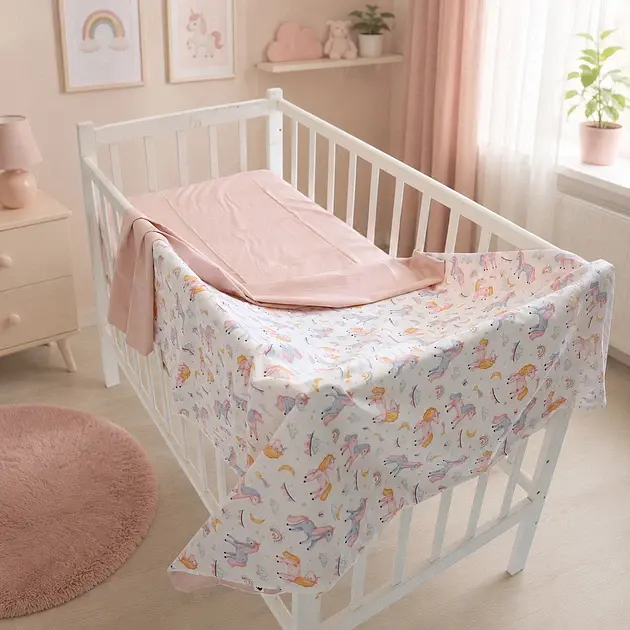 Дитяча постільна білизна LITTLE KIDS Poplin Line Kids Pony (2200012788967) - фото 3