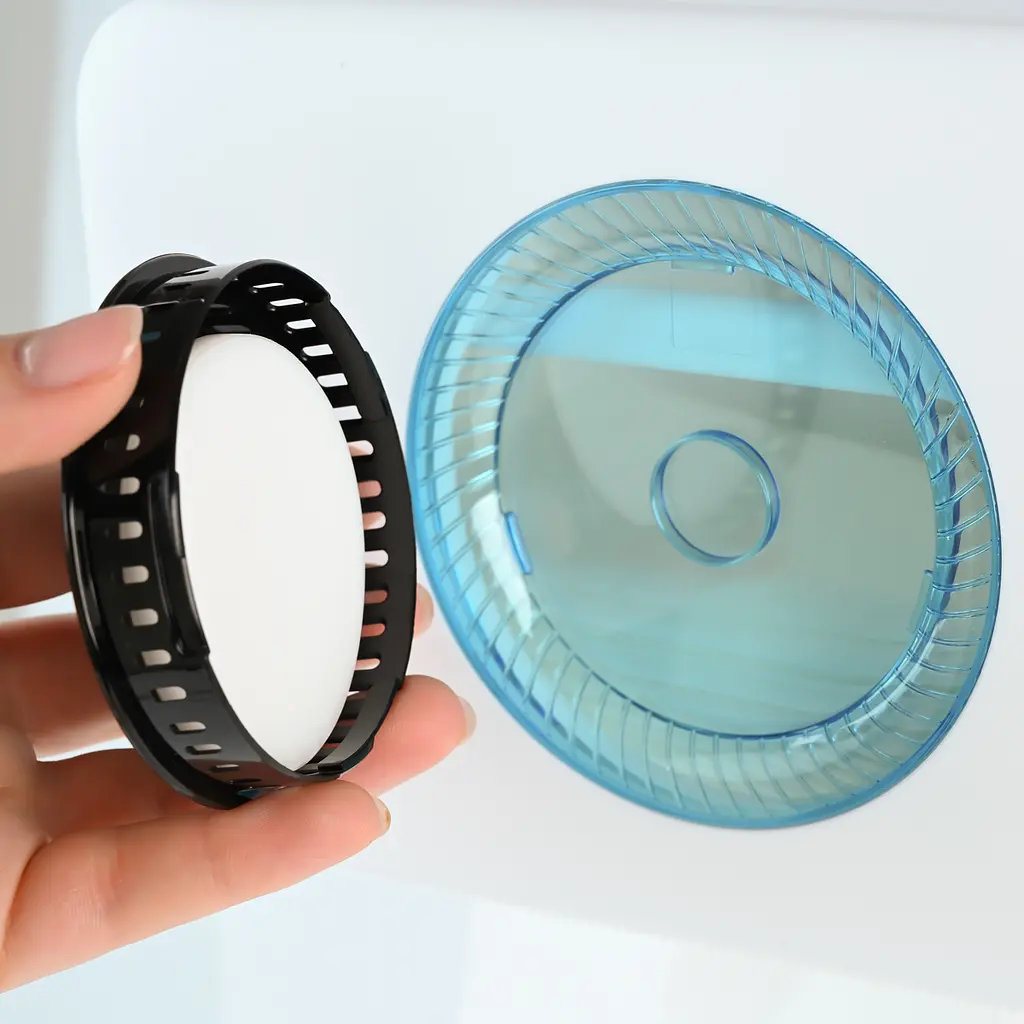 Набір аксесуарів для ванної кімнати МВМ My Home MVM-26 білий з чорним (MVM-MH-26 WHITE/BLACK) - фото 9