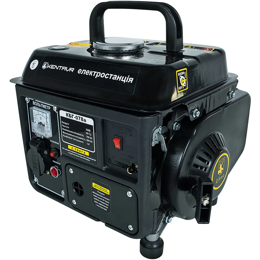 Бензиновий генератор Кентавр КБГ078а (115844) - фото 4