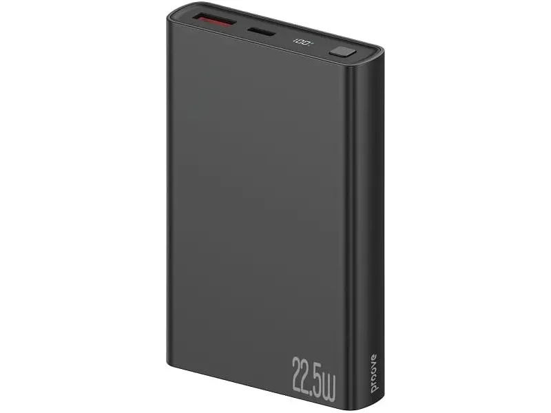 Зовнішній акумулятор (павербанк) Proove Hyper Flux Plus 22.5W 10000mAh Black (PBF122120001)