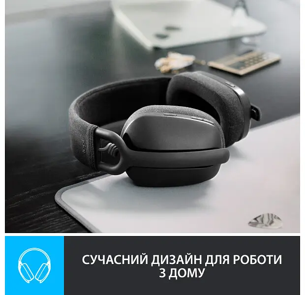 Наушники Logitech Zone Vibe 100 Wireless Graphite (981-001213) - фото 3