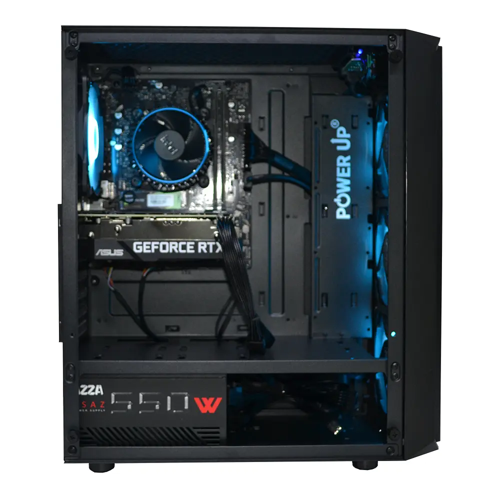 Игровой компьютер Power Up GamePC Lite #228 Core i3 12100F/16 GB/SSD 1TB/GeForce RTX 4060Ti 8 Gb - фото 3