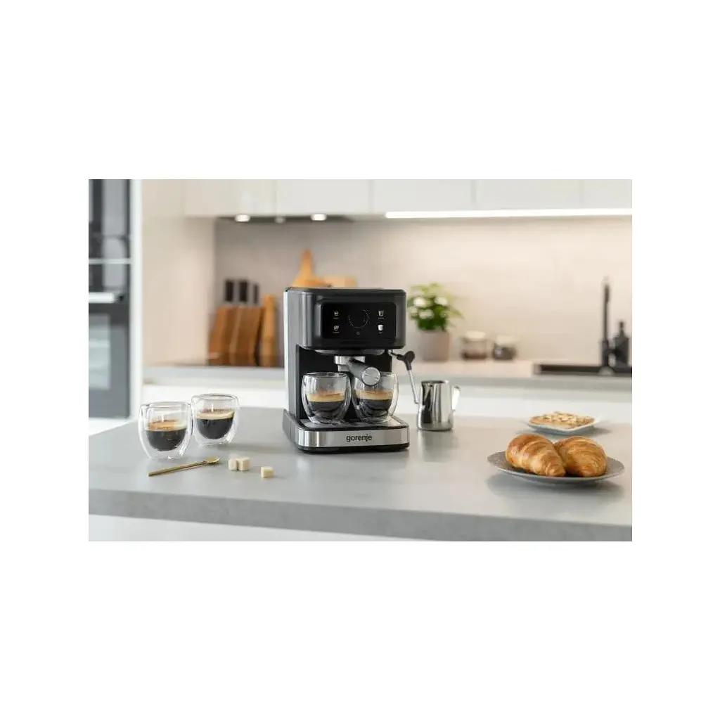 Ріжкова кавоварка еспресо Gorenje ESCM15CDB - фото 6