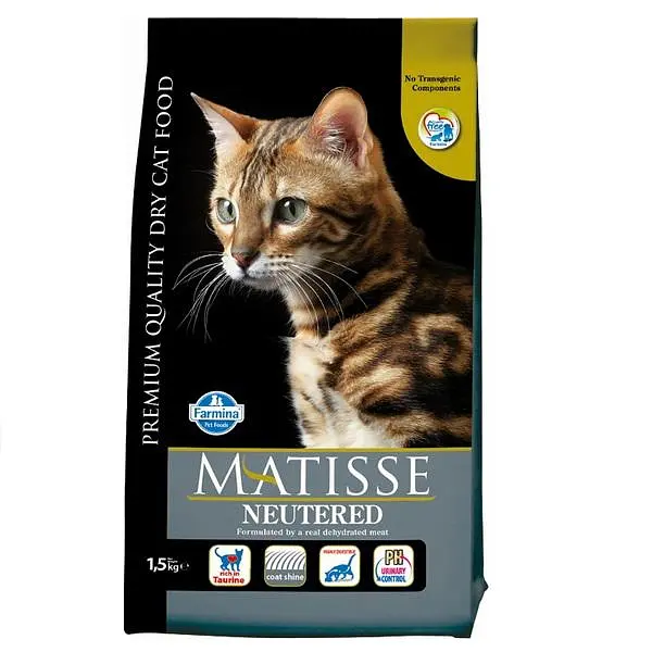 Сухий корм Farmina Matisse Neutered Chicken для стерилізованих кішок, з куркою, 1.5 кг