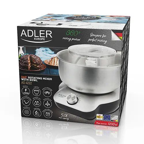 Міксер - тістоміс Adler AD 4222 - фото 9