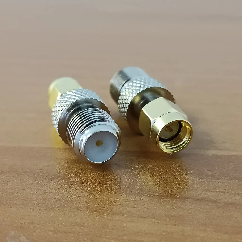 Перехідник F Female – SMA Male для 4G3G LTE модемів і роутерів, антенний RF адаптер F-SMA - фото 4