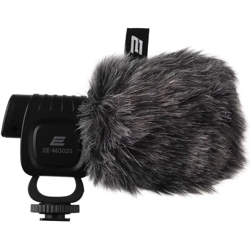 Мікрофон пушка 2Е MG020 Shoutgun Pro, on/of, 3.5mm 2E-MG020 - фото 3