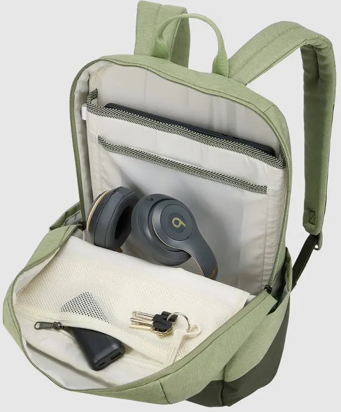 Рюкзак Thule Lithos 20L TLBP216 Quiet green/Darkest Green (7248691) - фото 4