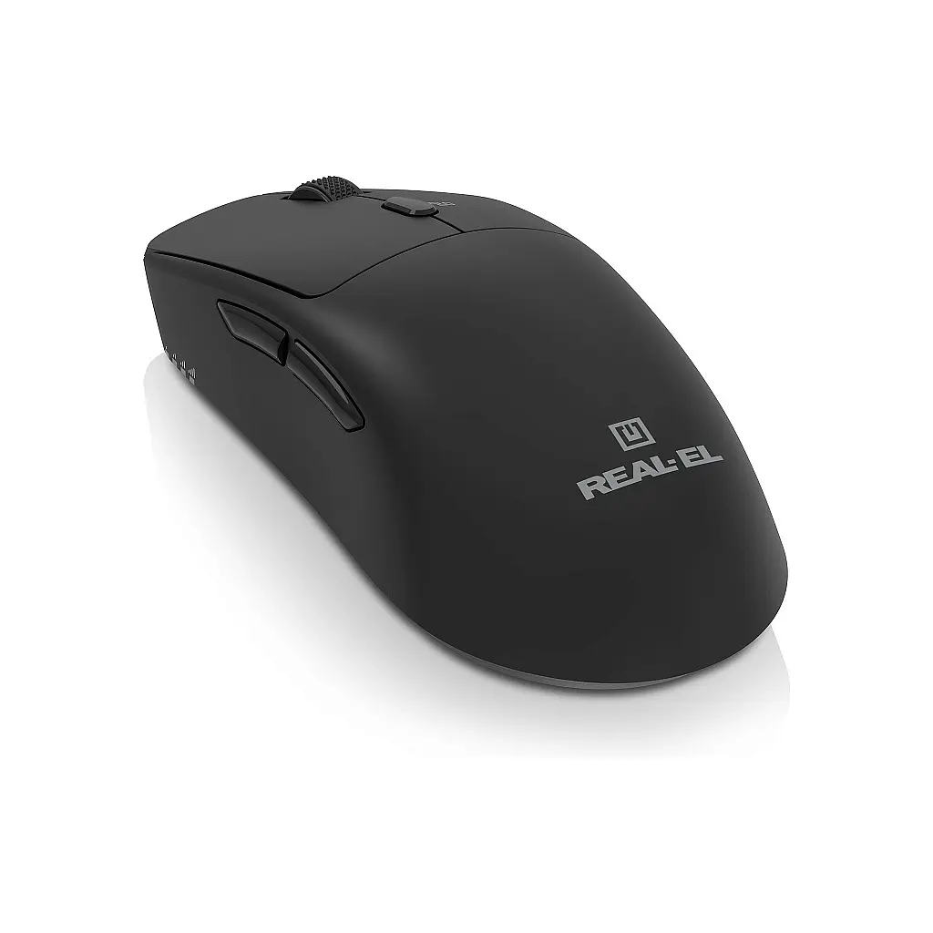 Мишка REAL-EL RM-355W Wireless Black (EL123200054) - фото 4