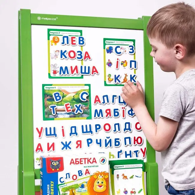 Абетка з магнітною дошкою Vladi Toys VT5411-03 shop (4820195056134) - фото 3