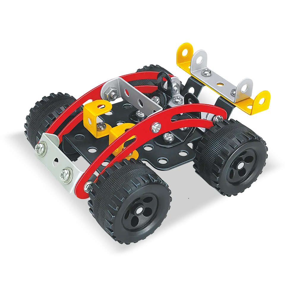 Конструктор Zephyr Mechanic Monster Buggies металевий розвивальний 80 елементів 5 моделей - фото 2