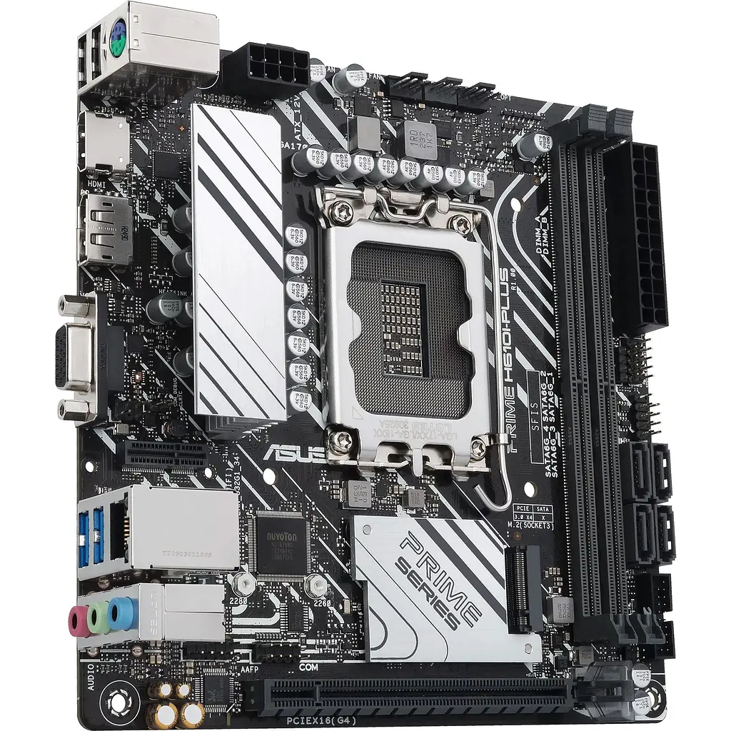 Материнська плата Asus Prime H610I-Plus-CSM (90MB1GB0-M0EAYC) [147085] - фото 4