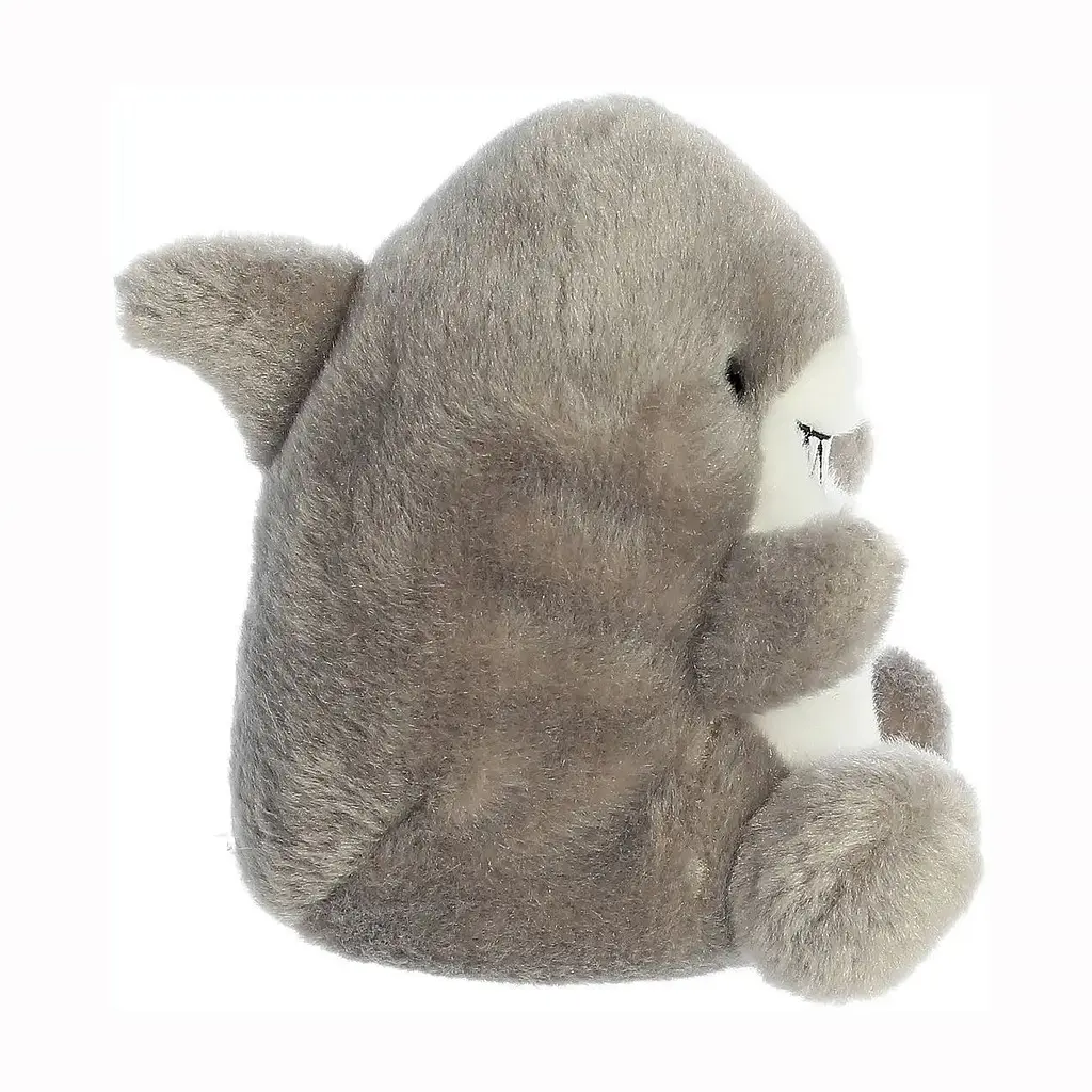 Игрушка мягконабивная Aurora Palm Pals Акула, 12 см, серая (210649R) - фото 3