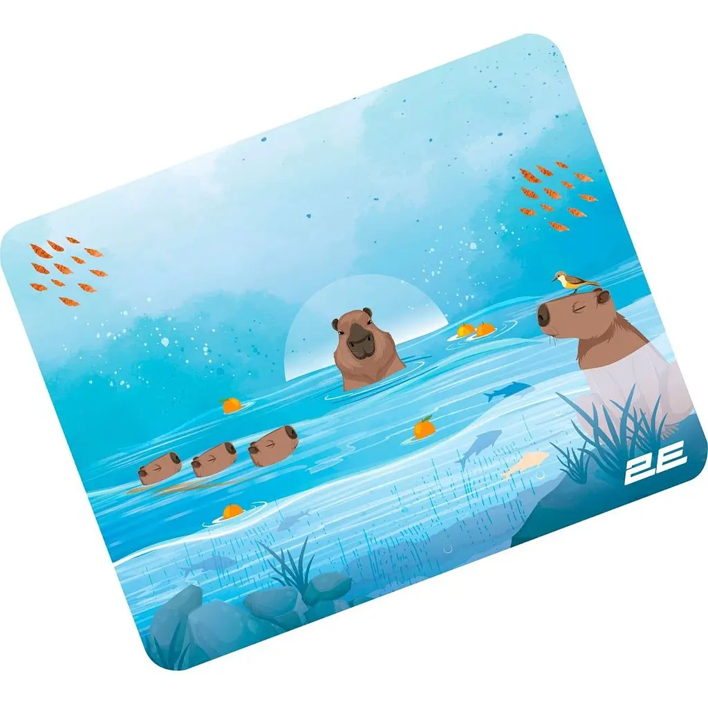 Ігрова поверхня 2E Gaming Capybarra S Blue [2E-PAD-S-CAPY-BLUE] [131926] - фото 2