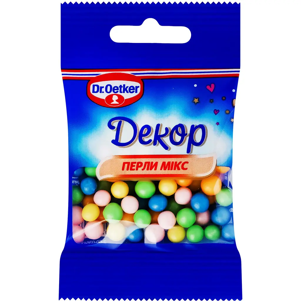 Набор: Мука пшеничная Zernari Select отборная 2 кг + Посыпка Dr.Oetker Декор Жемчуг микс 10 г - фото 3