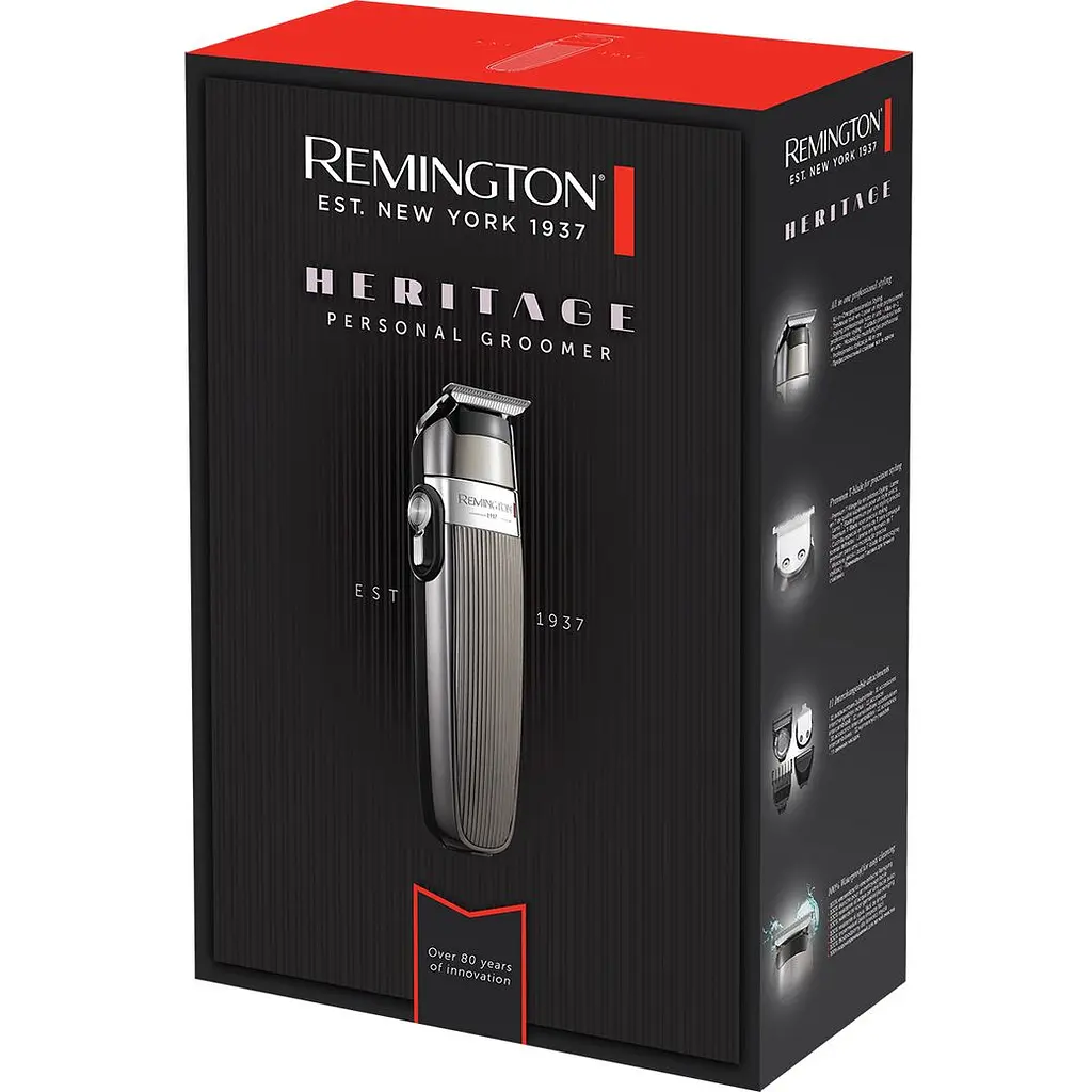 Набір для стрижки Remington Heritage для голови, вусів, бороди і тіла сірий (PG9100) - фото 4