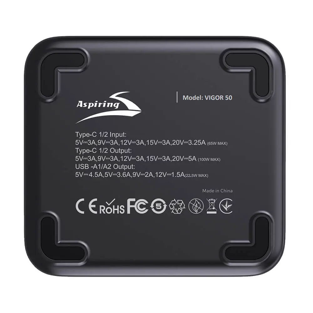 Повербанк Aspiring Vigor 50 50000mAh PD100W - фото 3