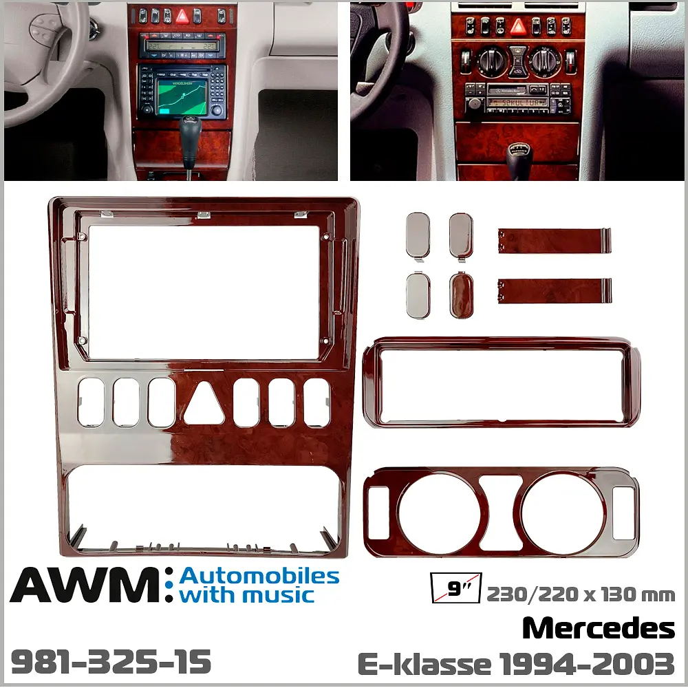 Перехідна рамка Mercedes-Benz E-klasse (W210) AWM 981-325-15 - фото 5
