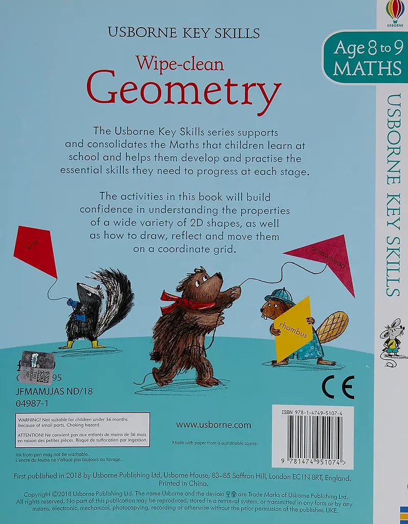 Key Skills. Wipe-Clean Geometry 8-9 - фото 2
