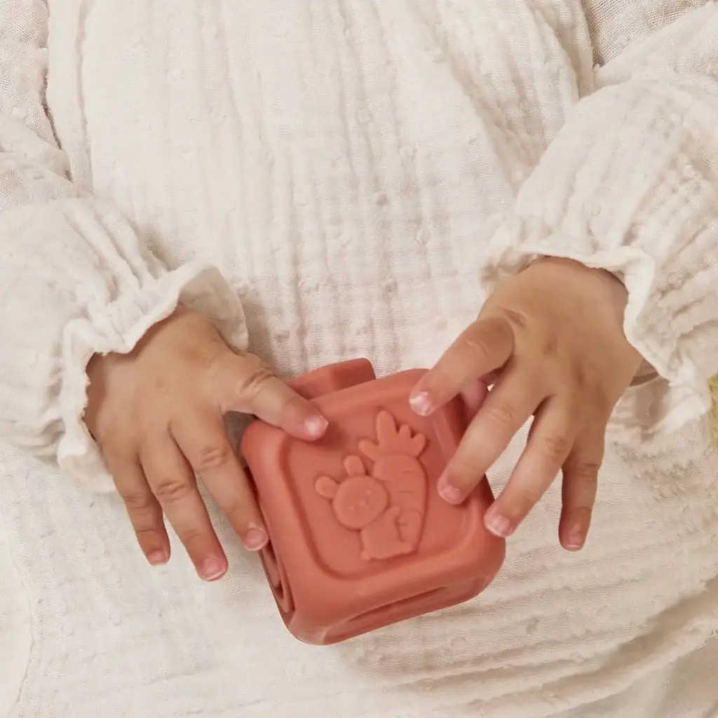 Набір м'яких розвиваючих кубиків Miniland 6 шт. (97316) - фото 4