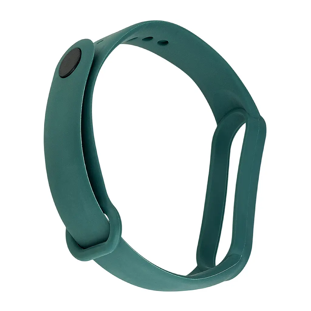 Ремінець Silicone Mi Band 5/6 Зелений - фото 2