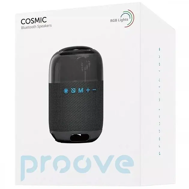 Портативная акустика Proove Cosmic 8W черная - фото 2