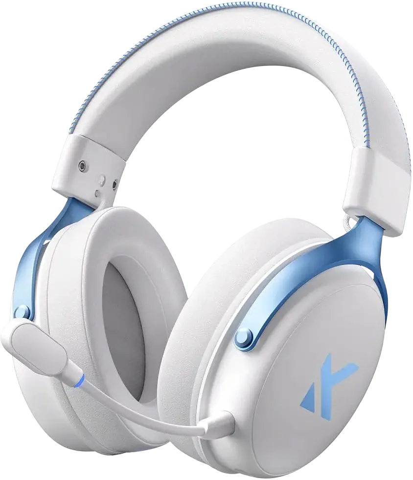 Гарнітура Mchose V9 PRO White-Blue (HW-V9-3) - фото 2