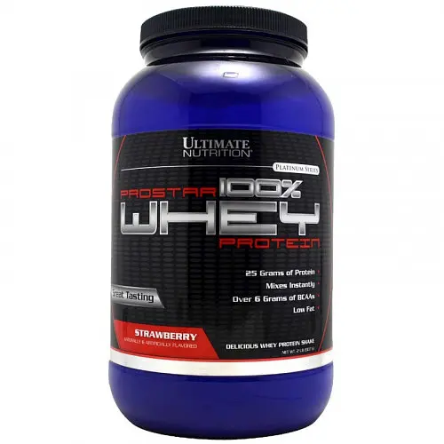 Сироватковий протеїн Prostar 100% Whey Protein 907 г Шоколад Ultimate vit0004924
