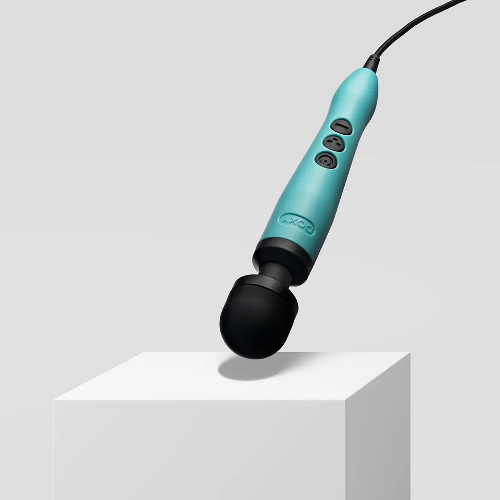 Вібромасажер DOXY3 USB-C Massager TURQUOISE, кабель USB-C, регульована інтенсивність, компактний - фото 7