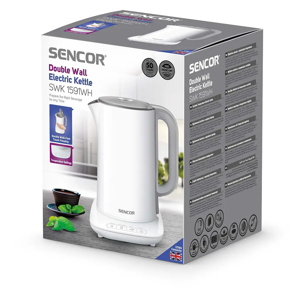 Електрочайник Sencor SWK 1591WH - фото 14