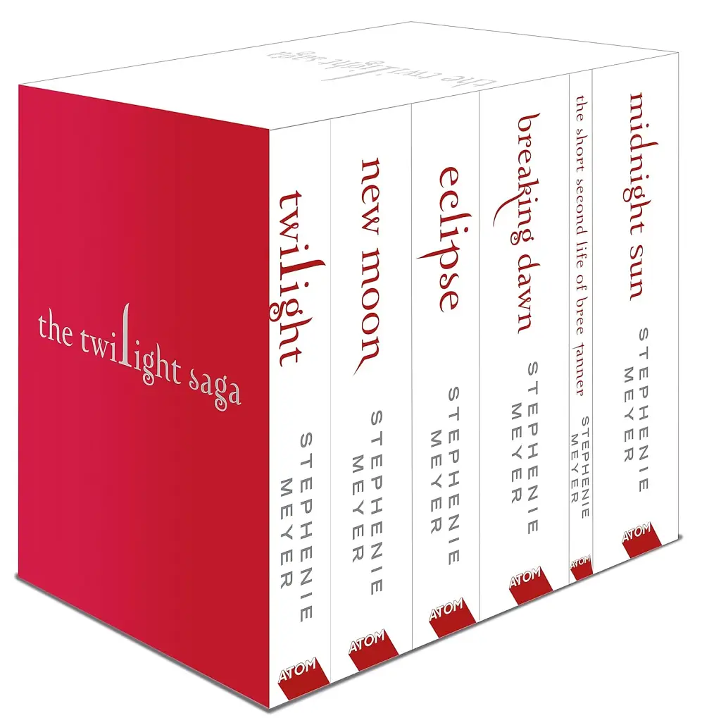 Twight Saga 6 Book Set (White Cover) - фото 2