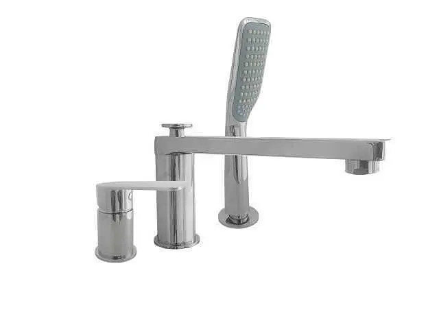 Змішувач для ванни Topaz Barts TB 07111-H36 Хром - фото 2