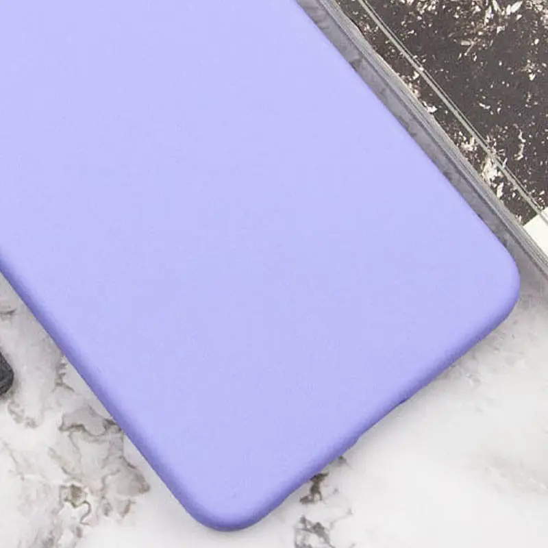 Чохол Lakshmi Silicone Cover Full Camera (AAA) для Xiaomi Redmi 9A Бузковий / Dasheen - фото 3