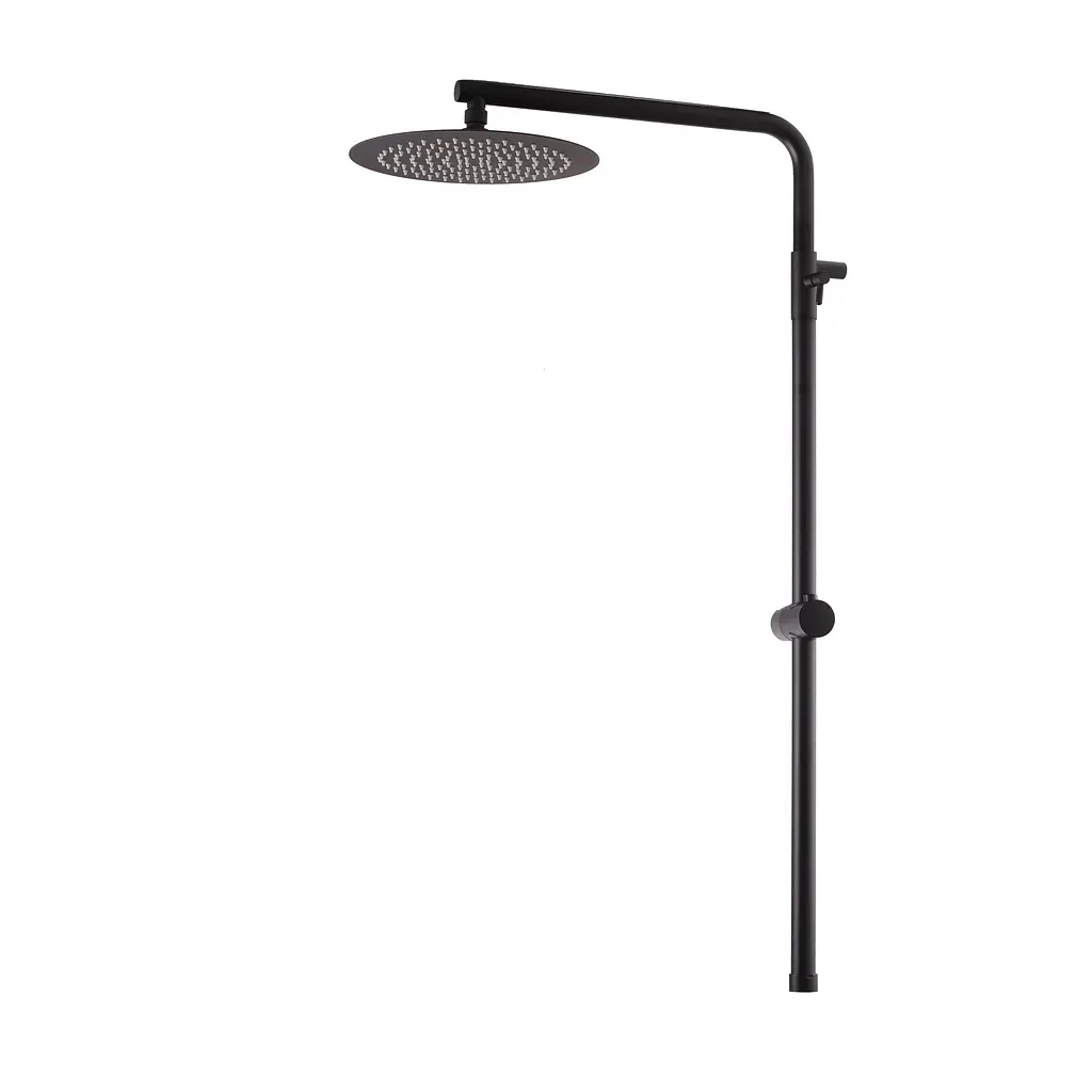 Душевая система Koer KB-52028-05, 2 функции KR5310, Черный матовый - фото 4