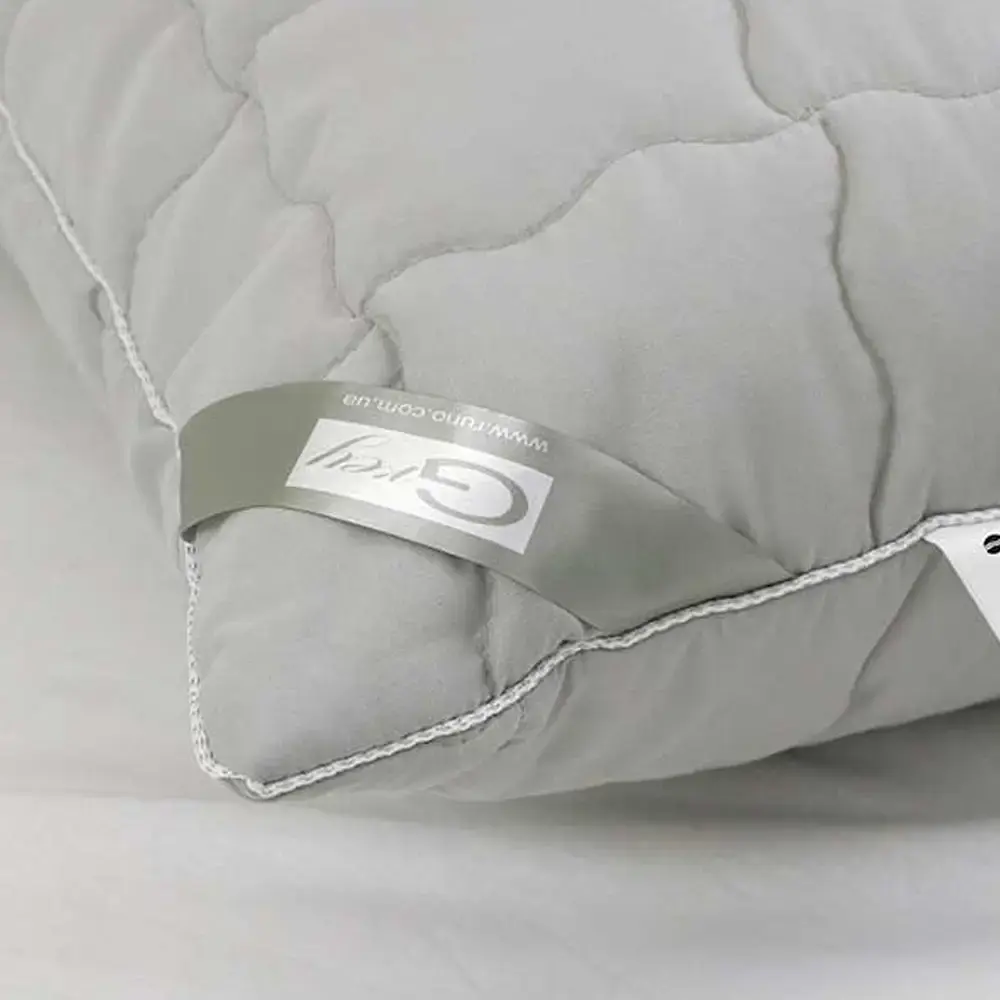 Подушка Руно Grey силіконова 50х70 см сірий (310.52GREY) - фото 3