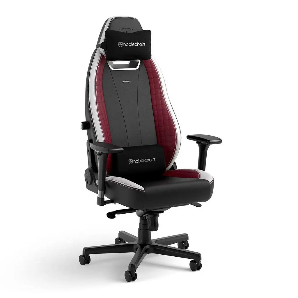 Ігрове крісло Noblechairs LEGEND Black-White-Red - фото 2