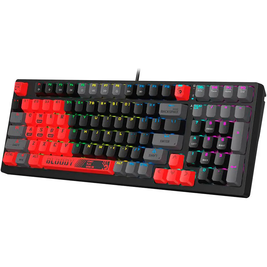 Клавиатура Bloody S98 Sports Red [88768] - фото 5