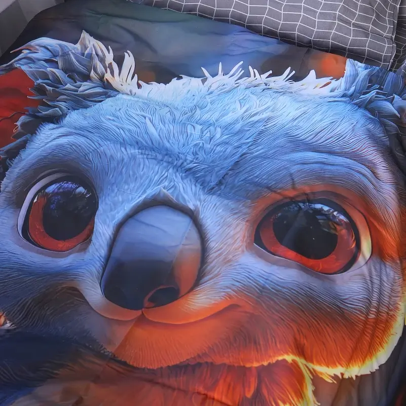 Комплект постільної білизни MirSon Kids Time 17-0713 Fluffy Koala Ranforce Elite 143 x 210 см (2200010620498) - фото 3