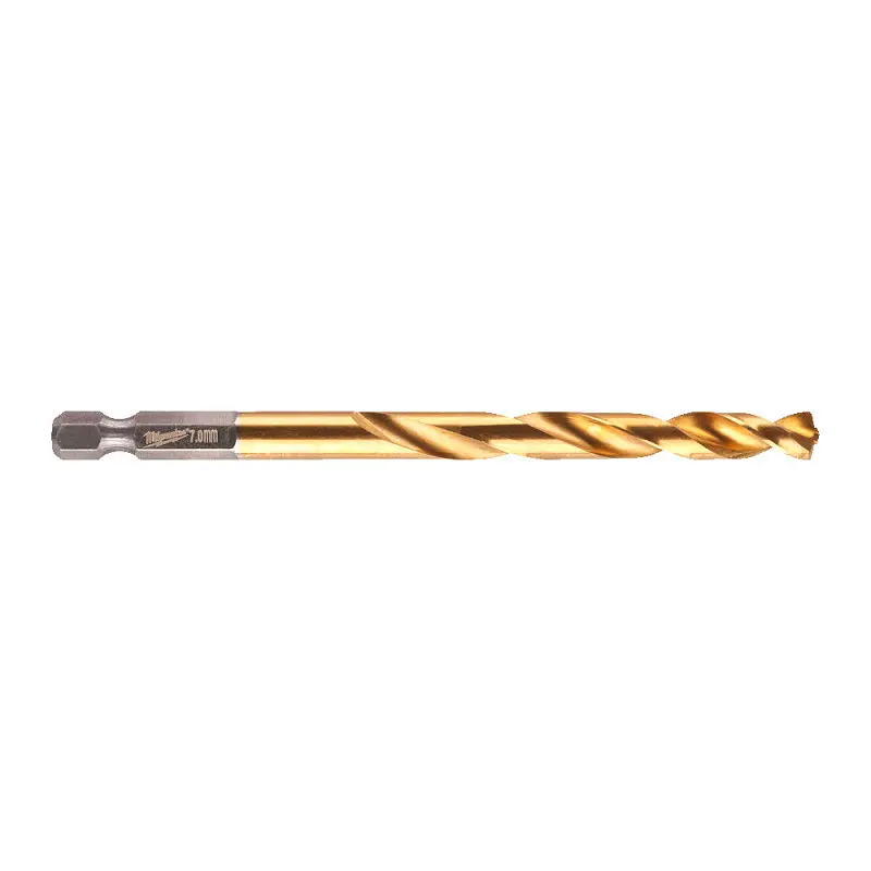 Свердло по металу RedHEX SHOCKWAVE HSS-TiN MILWAUKEE, діаметр 7,0х109х66мм - фото 2
