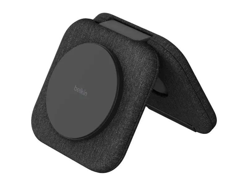 Бездротовий зарядний пристрій Belkin BoostCharge Pro 2in1 Qi2 Black (WIZ026VFBK) - фото 4