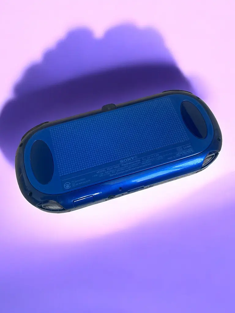 Портативная игровая приставка беспроводная Playstation Vita Fat (Синяя) 64 GB + 25 игр, Карманная консоль - фото 3