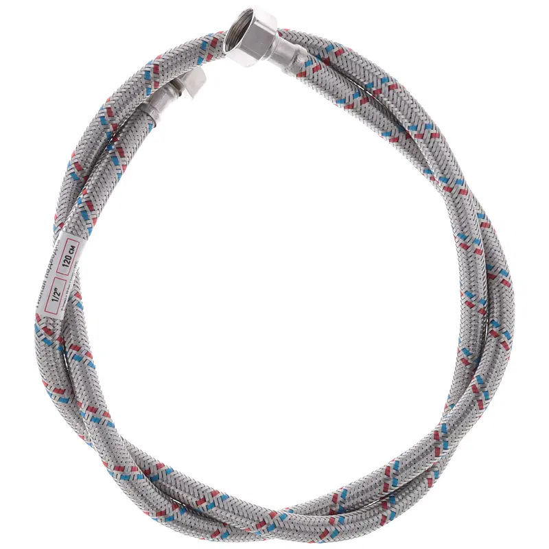 Шланг для води Zerix Гайка 1/2'' - Гайка 1/2'' (120 см) ZX1555 - фото 3