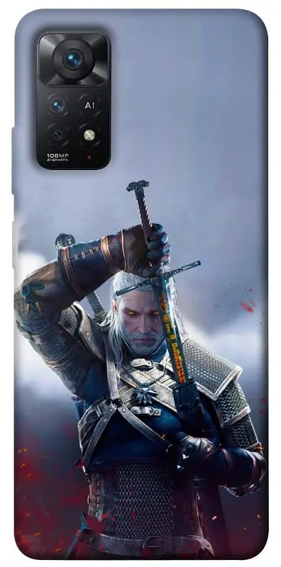 TPU чохол Demsky The witcher gerald для Xiaomi Redmi Note 11 Pro 4G/5G