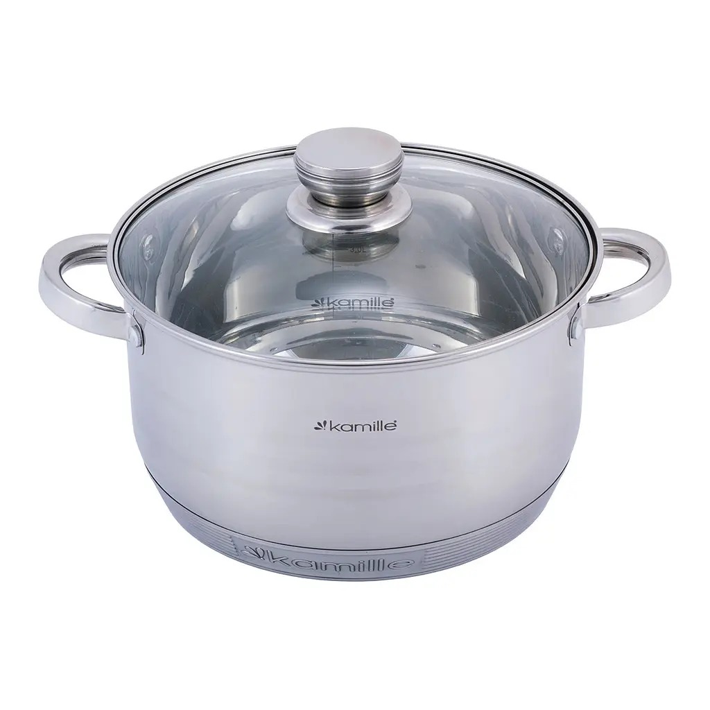 Каструля Kamille KM-4913 5.0л - фото 3