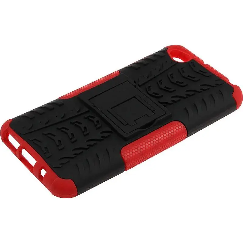 Чохол-накладка Toto Dazzle Kickstand 2 in 1 Case Xiaomi Redmi Go Red - фото 7