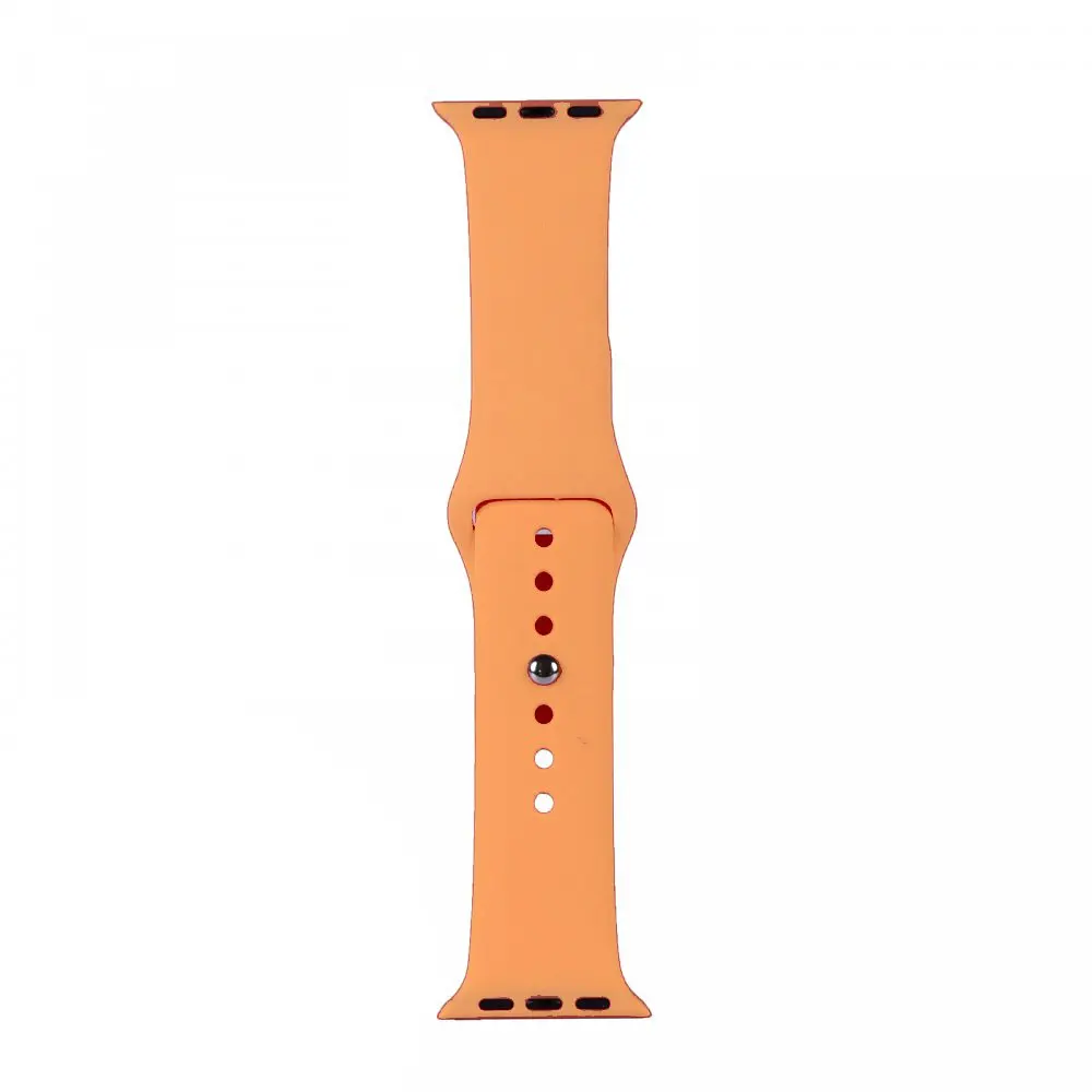 Ремінець Silicone Apple Watch 42/44/45/46/49 mm Papaya - фото 2