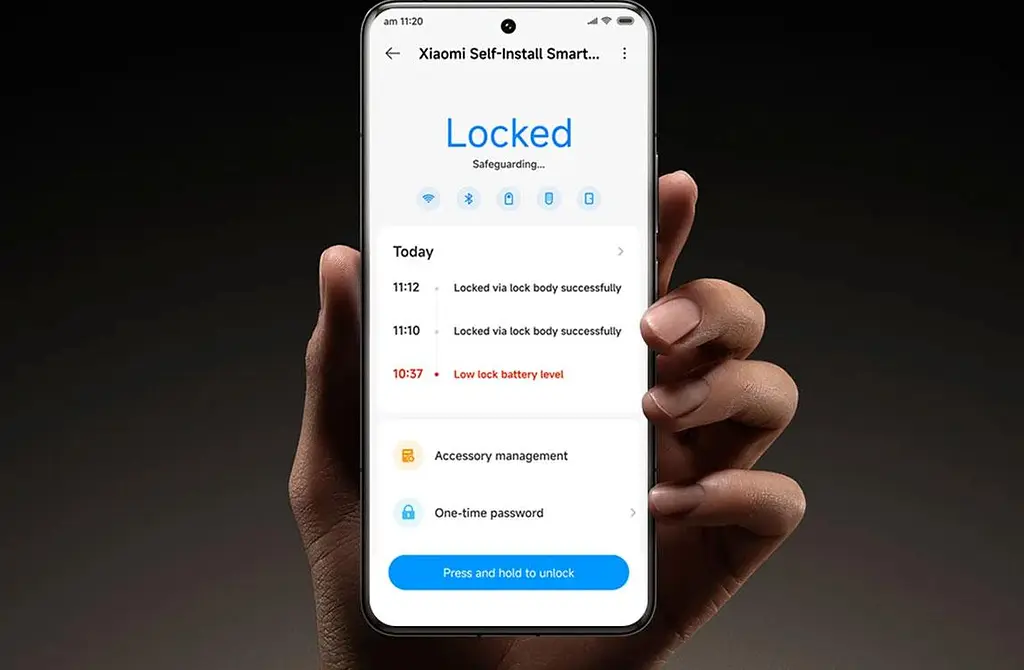 Розумний замок Xiaomi Smart Lock глобальна версія (EU) BHR07X4GL - фото 8
