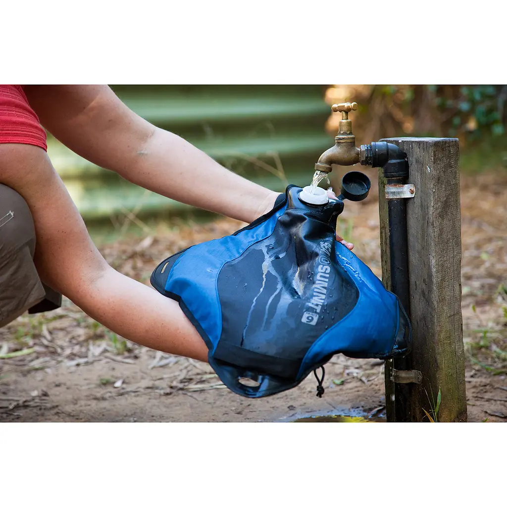 Ємність для води Sea To Summit Pack Tap 10 L Чорний-Червоний - фото 2